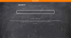 Desktop Screenshot of jakewalk.de